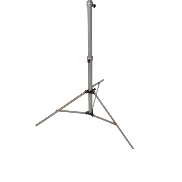 Mid-Century Modern Vintage Adjustable Smith and Victor Photo Floor Lamp For Sale - Image 3 of 16