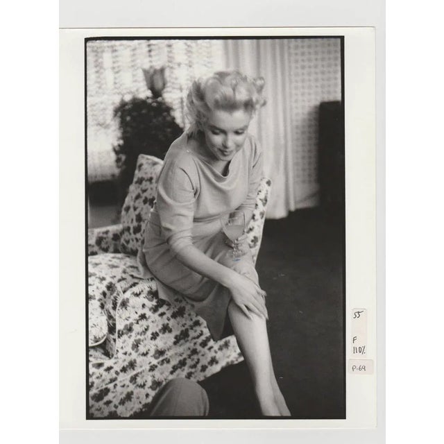 Marilyn Monroe Print of 1988 from Original Negative, 1955 For Sale - Image 3 of 3