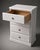 Late 20th Century Late 20th Century Solid Pine 4-Drawer Dresser in Our Signature Coastal Breeze Finish For Sale - Image 5 of 6