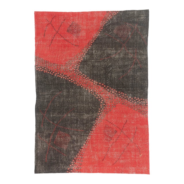 Zeki Muren Vintage Turkish Sivas Rug, 06'09 09'08 For Sale