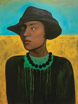 Zora Neale Hurston by Valerie Suter, Unframed Art Print, 24x32