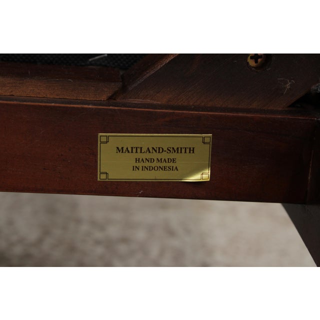 Set of 8 Maitland Smith Chippendale Mahogany Dining Room Chairs For Sale - Image 18 of 18