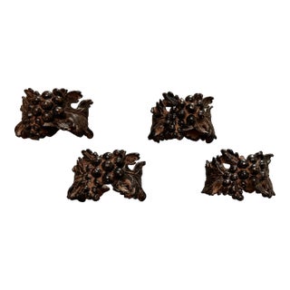 Late 19th Century Art Nouveau Napkin Rings - Set of 4 For Sale