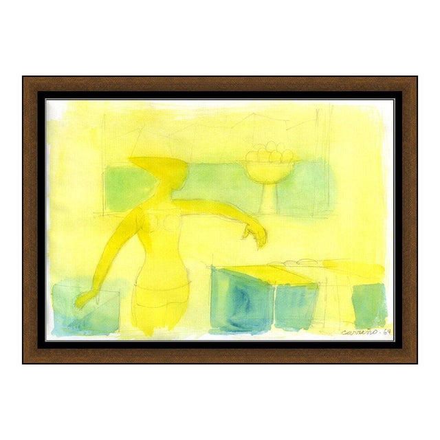 1960s Kitchen Dance, Mario Carreño For Sale