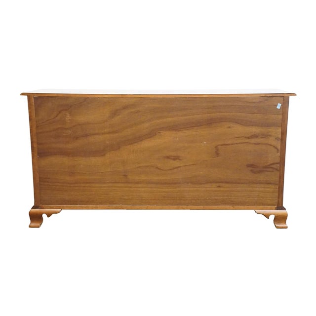 Stickley Furniture Solid Cherry Early American Traditional Style 70" Triple Dresser 3577 For Sale - Image 11 of 14
