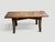 Contemporary Andrianna Shamaris Teak Wood Wabi Sabi Bench For Sale - Image 3 of 5