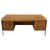 Wood Vintage Mid-Century Modern Desk With Chrome Trim and Legs For Sale - Image 7 of 7