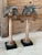 Pair of Sculptural Metal Palm Tree Candleholders by Justin Sculpture For Sale In Naples, FL - Image 6 of 12