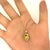 Sphene Diamond 18k Gold Pendant Necklace For Sale In Los Angeles - Image 6 of 6