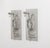 Wall Lamps Sculptures Nodo Model in Chrome by Giacomo Benevelli for Missagli, 1970s, Set of 2 For Sale - Image 4 of 4