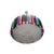Contemporary Large Italian Pendant Light with 393 Polychrome Prisms from Justfurnituress SRL For Sale - Image 3 of 12