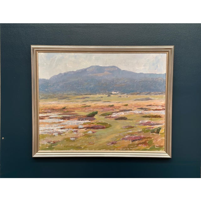 Gunnar Wallentin, Landscape, 1960s, Oil on Canvas, Framed For Sale - Image 18 of 18