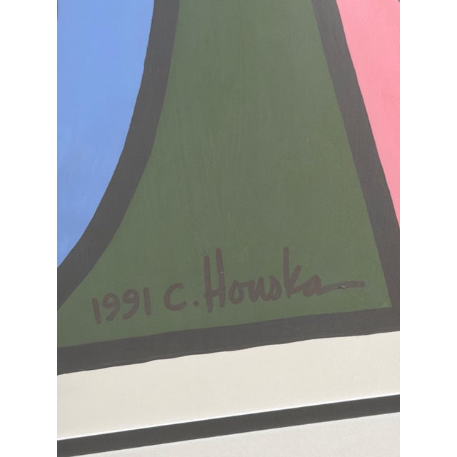 For your consideration is a highly significant, early-career original unique painting by renowned contemporary pop artist...
