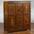 Asian Tibetan 19th Century Cabinet with Hand-Painted Floral Décor on Red Ground For Sale - Image 3 of 13