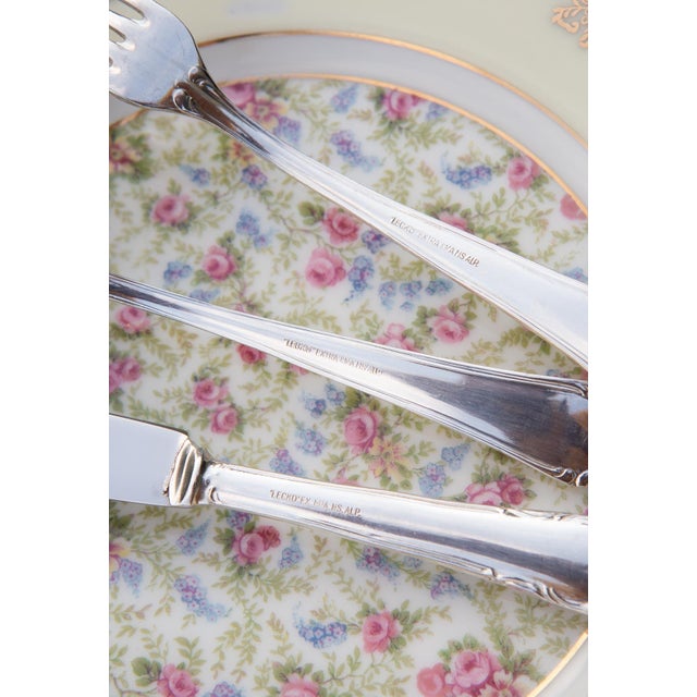 Starter Cutlery for Twelve in Silver Plated Metal from Lecko, 1960s, Set of 44 For Sale - Image 4 of 11