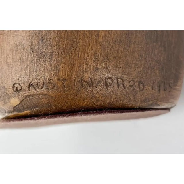 Peruvian Figural Wood Carved Sculpture After Moche Stirrup Vessel, Dreamer For Sale In New York - Image 6 of 6