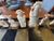 Bone Hand-Carved Chinese Bone Export Travel Chess Set Early 20th Century For Sale - Image 7 of 12