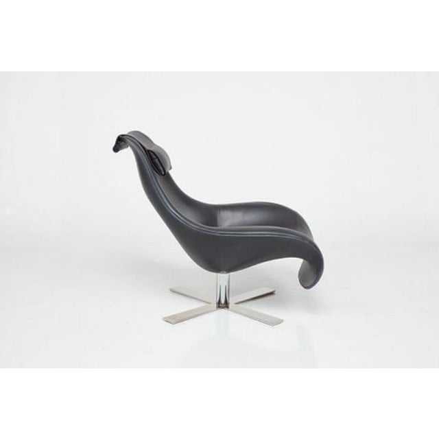 Pair of "Mart" Leather Lounge Chairs Attributed to Antonio Citterio for B&b Italia For Sale - Image 13 of 18