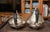 Black 1960s Mid Century Modern John Prip for Reed and Barton. Dimension Tea and Coffee Service Set With Tray and Extra Coffee Pot. Silverplate - 6 pcs For Sale - Image 8 of 12