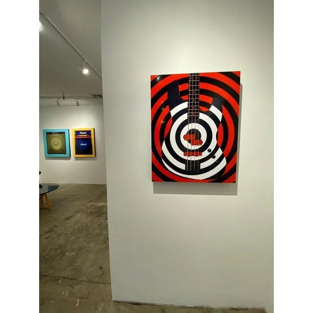 Scott McDermott, Bass Rings, 2023, Dye Sublimation on Aluminium For Sale - Image 6 of 10