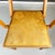 Wood Italian Modern Yellow Fabric and Wooden Chair from Bros/S, 1980s For Sale - Image 7 of 18