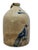 Late 19th Century Excellent Large 3 Gallon Size Antique 1870s American Blue Bird Decorated Stoneware Jug by Whites in Utica New York For Sale - Image 5 of 18