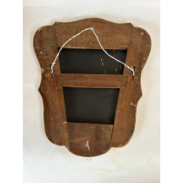 Mirror in Gilded Wood, 1950s For Sale - Image 11 of 12