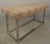 Mid-Century Modern Mid-Century Modern Upholstered Bench With Solid Chrome Frame For Sale - Image 3 of 11