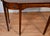 1910s 1910s Antique Dokon n.y English Regency Mahogany Banded Satinwood Console Table For Sale - Image 5 of 13
