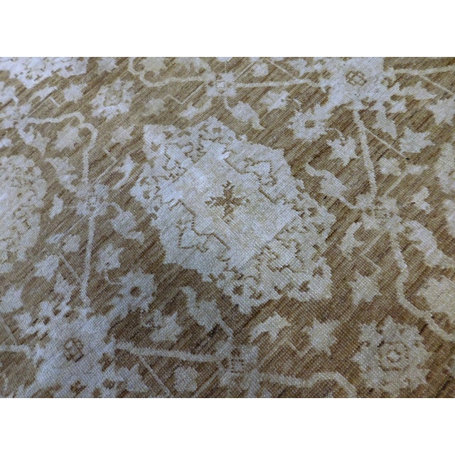 Handmade Room Size Zero Cut Pile Rug. 8'1"x 10' For Sale - Image 14 of 18