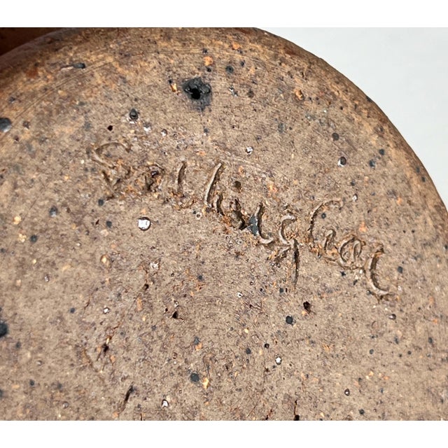 Mid-Century Modern Danish Studio Pottery Bowl by Lisbeth Sallingboe for Jelling Keramik, 1960s For Sale - Image 16 of 18