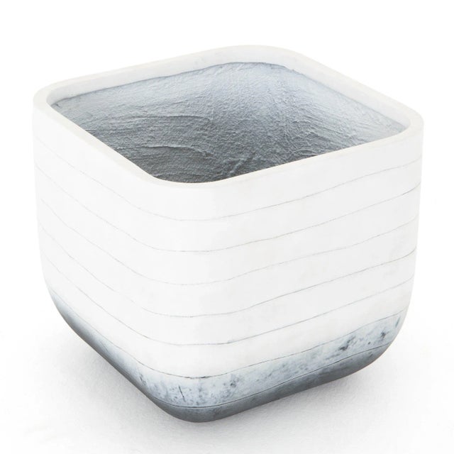 Four Hands Ingall Square Planter - Grey Ombre For Sale In Austin - Image 6 of 7