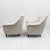 Beige Mid-Century Modern Italian Armchairs, 1950, Set of 2 For Sale - Image 8 of 12