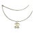 Tiffany & Co Estate X Signature Necklace Sterling Silver For Sale