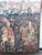 Textile 19th-Century Wool and Silk Tapestry — Medieval Courtly Scene For Sale - Image 7 of 13
