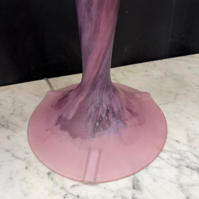 French La Rochere Art Nouveau Mushroom Table Lamps With Dragonflies -a Pair For Sale In Portland, ME - Image 6 of 15