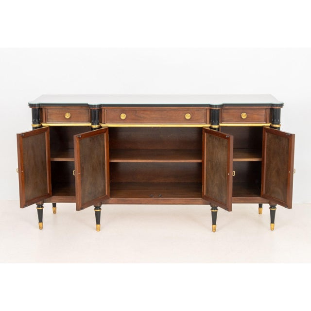 American John Widdicomb Flame Mahogany Sideboard For Sale - Image 3 of 10