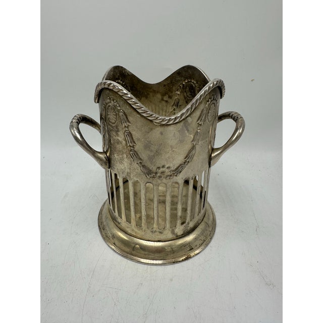 1950s Vintage Wine Bottle Holder For Sale - Image 5 of 6