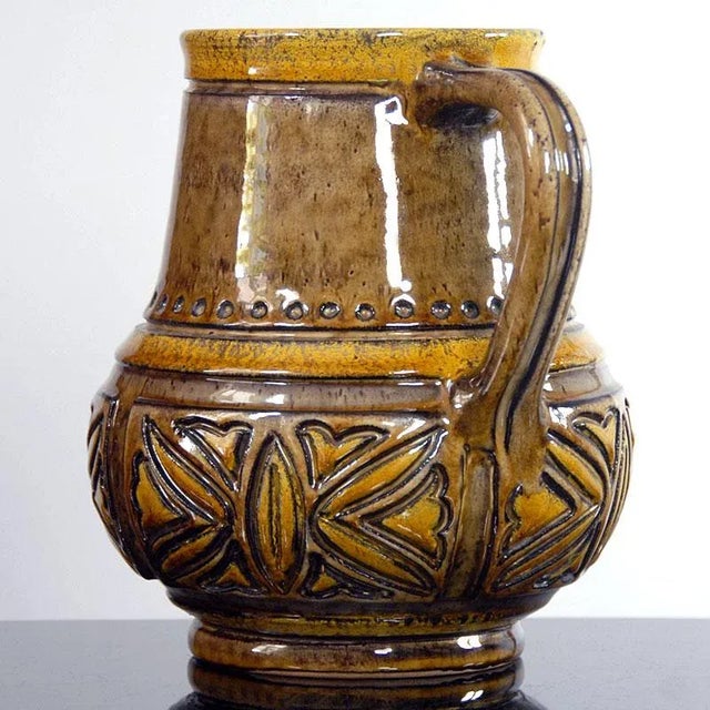 Italian Sgraffito Vase, 1960s For Sale - Image 6 of 8