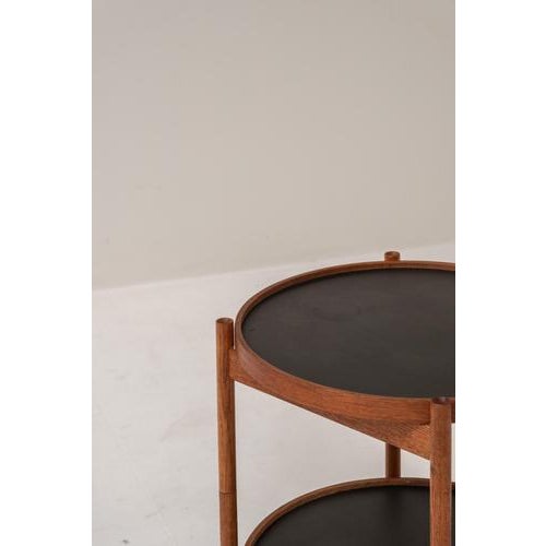 1960s Danish Modern Teak Serving Trolley by Hans Bølling, 1960s For Sale - Image 5 of 9
