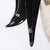 Mid 20th Century Mid-Century Expansive Leaf Form Handblown Murano Glass & 24kt Gold Fleck Uplight For Sale - Image 5 of 18