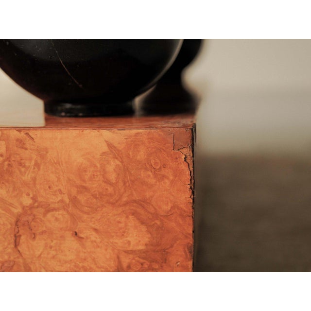 Large Burl Elm Veneer Coffee Table, 1970 For Sale - Image 18 of 18