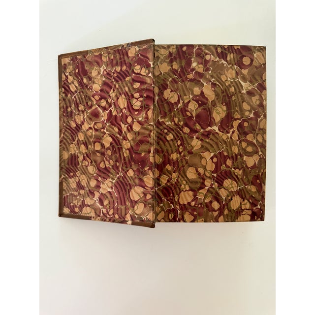 Antique Leather Bound Balzac Books, Set 18 For Sale - Image 10 of 18