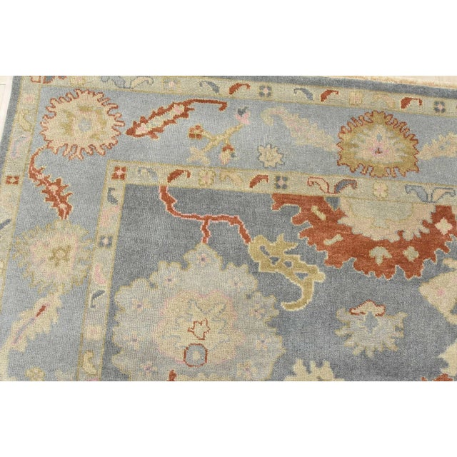 Anatolia Rug 8' X 10'1'' Gray Wool Modern Hand-Knotted Oriental Carpet For Sale In Philadelphia - Image 6 of 12