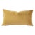 Contemporary Solid Brown Velvet Lumbar Pillow Cover For Sale