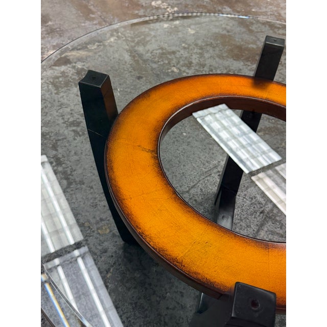 Bassett Mirror Company Elation Round Coffee Table For Sale - Image 11 of 12