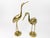 Mid-Century Brass Herons by Gilde Handwerk, 1960s, Set of 2 For Sale - Image 6 of 18