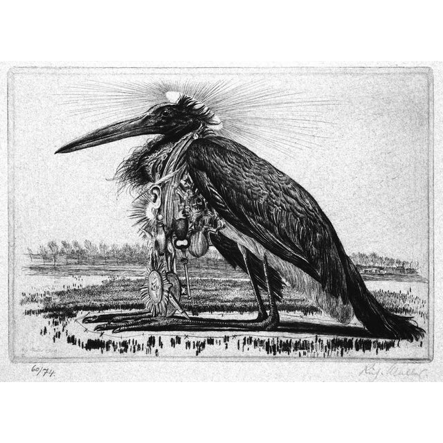 Das Grosse Tier II - Original Etching by Richard Muller - 1919 1919 For Sale