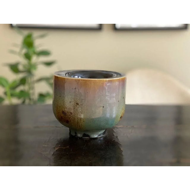 Ceramic Double-Walled Ceramic Vase by Walther Zander for Walther Zander, 1970s For Sale - Image 7 of 18