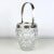 Vintage Italian Crystal and Silver Ice Bucket, 1940s For Sale - Image 10 of 10